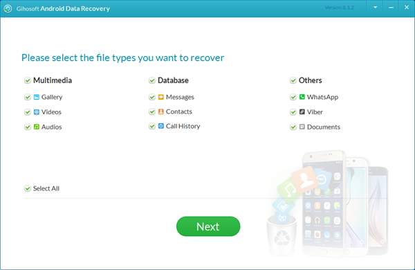 ׿ݻָ(Gihosoft Free Android Data Recovery)ͼ2