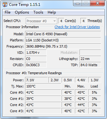 core temp(CPU¶ȴ)