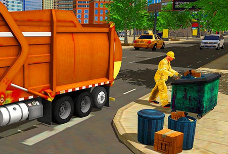 ģ(City Cleaner Garbage Truck)
