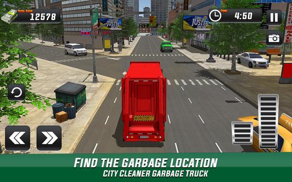City Cleaner Garbage Truck: Truck Driving Gamesͼ