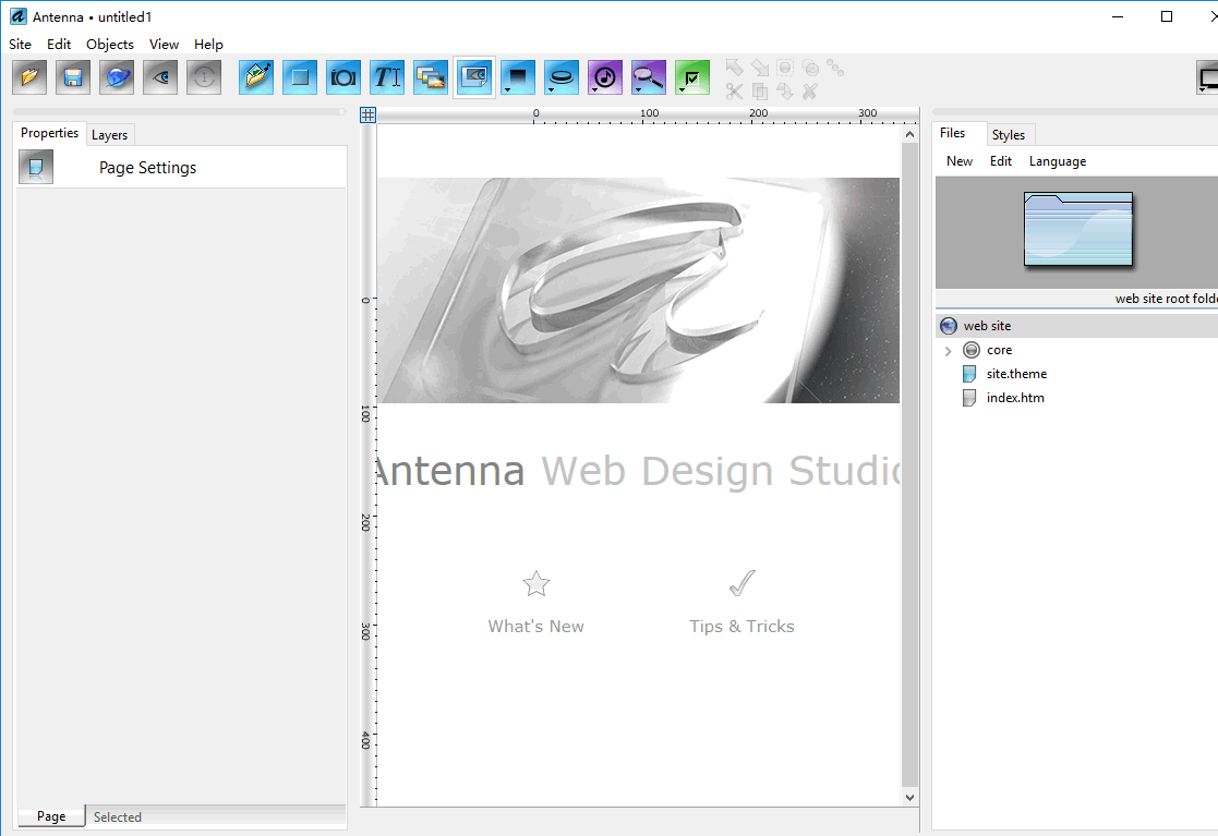 Antenna Web Design Studio(ӻҳ)ͼ0