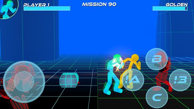 Stickman Neon Warriors: Street Fightingͼ