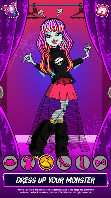精灵高中美容院(Monster High™ Beauty Shop)截图