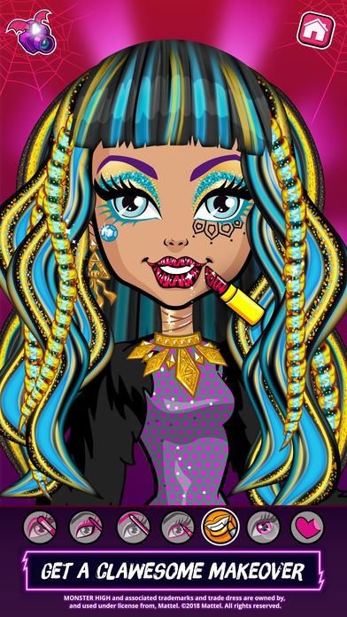 精灵高中美容院(Monster High™ Beauty Shop)截图