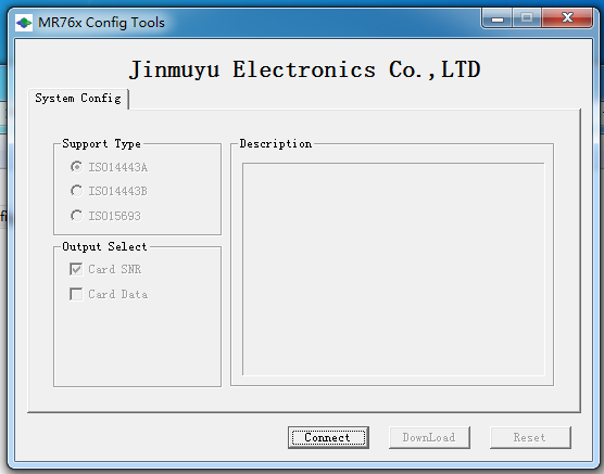 MR76x Config Toolsͼ0