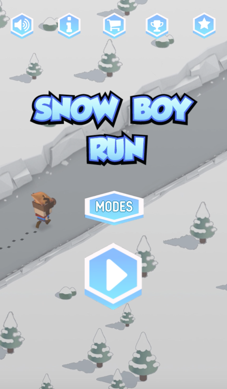 ѩкܿ(Snow Boy Run)؈D