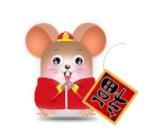 Year of Mouse Sticker(2020鼠年�N�)