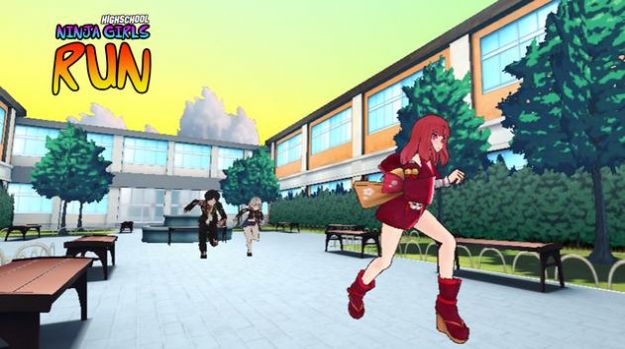 HighSchool Ninja Run(ŮܿϷ)ͼ