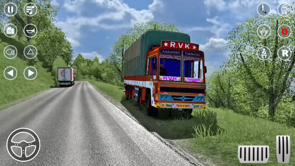 Indian Truck Cargo Driving Simulator 2021(2022ӡȿʻģϷ)ͼ