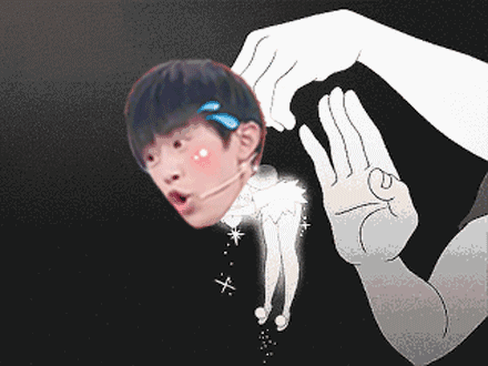 抖音圣诞节下星星表情包gif高清版