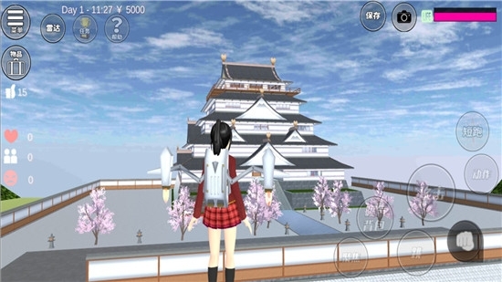 校园女生模拟器汉化2020版截图