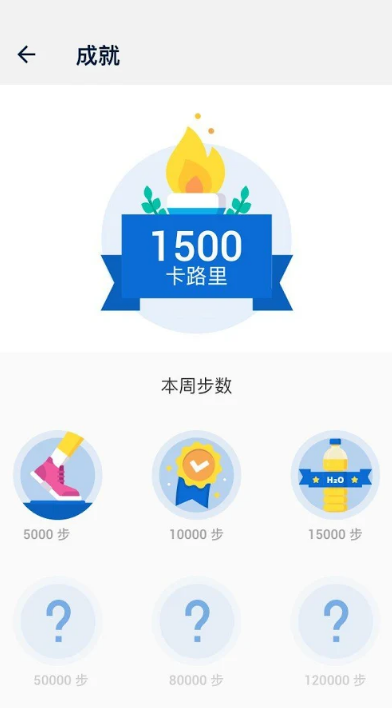 智能记步软件app截图