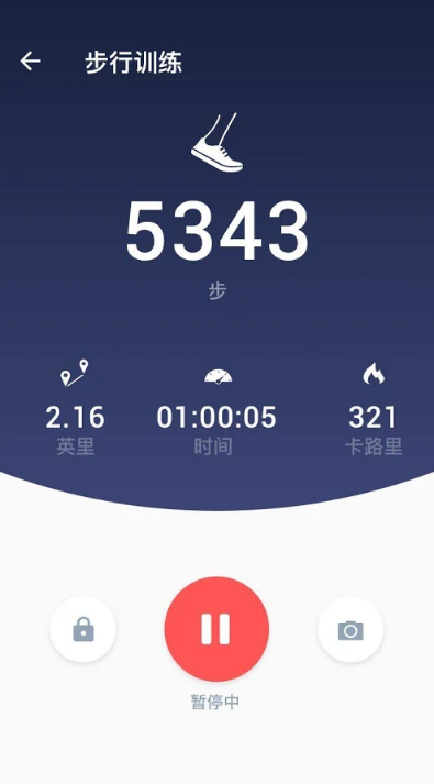 智能记步软件app截图