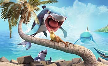 饥饿鲨类型的游戏