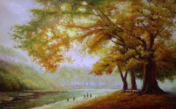 家里画油画赚钱平台