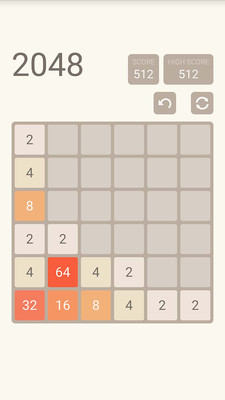 ���ȶ���2048��Ϸ��ͼ