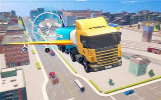Flying Oil Tanker Transporter Truck Simulator Game(͹޿ģϷ)ͼ