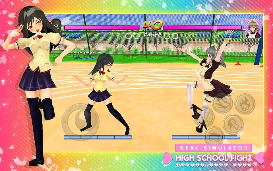 High School Girl Real Battle Simulator Fight Life(ŮսģϷ)ͼ