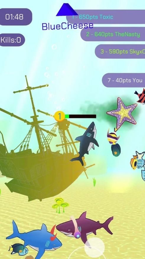 Shark Hunt.io(Դս)ͼ