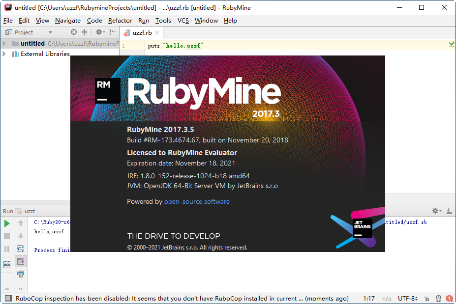 JetBrains RubyMine 2017 ٷͼ2
