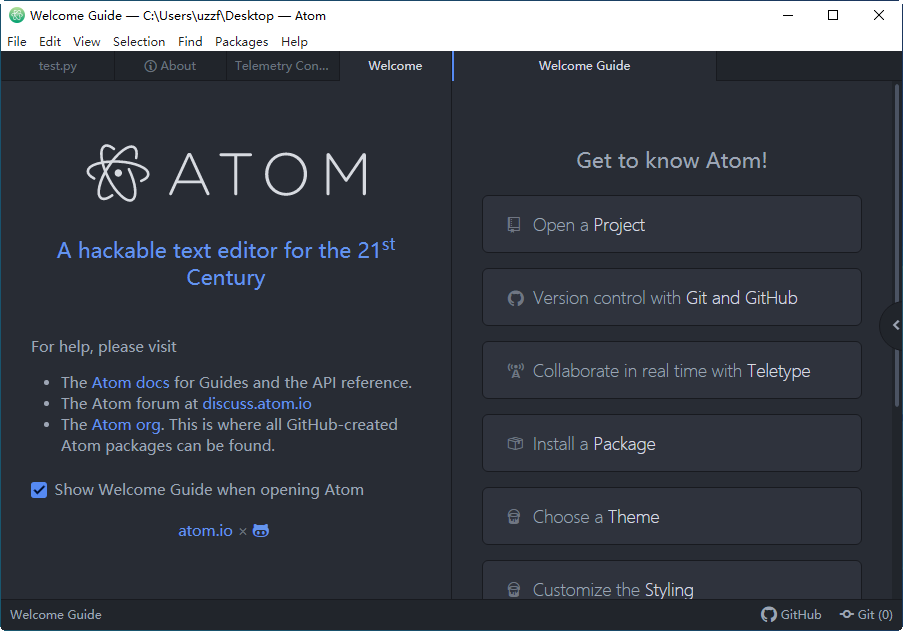 Atom 1.58.0 ٷͼ0