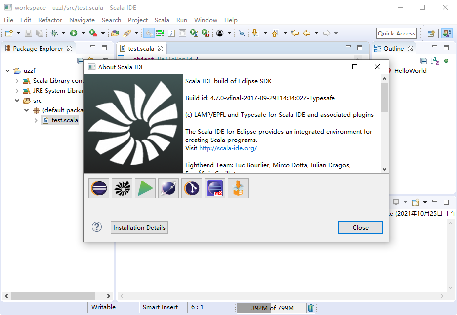 scala ide for eclipse下载scala集成开发环境(Scala IDE build of Eclipse SDK)4.7.