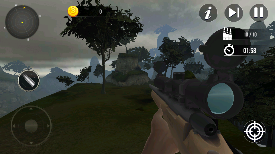 Wild Animal Sniper Hunting Sim(ѻ¹3DϷ)ͼ