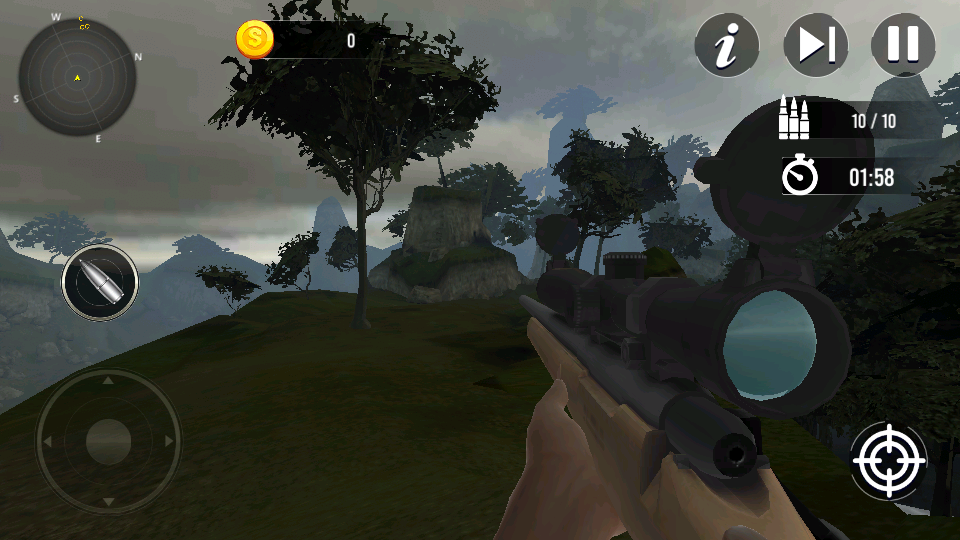 Wild Animal Sniper Hunting Sim(ѓ¹C3DΑ)؈D