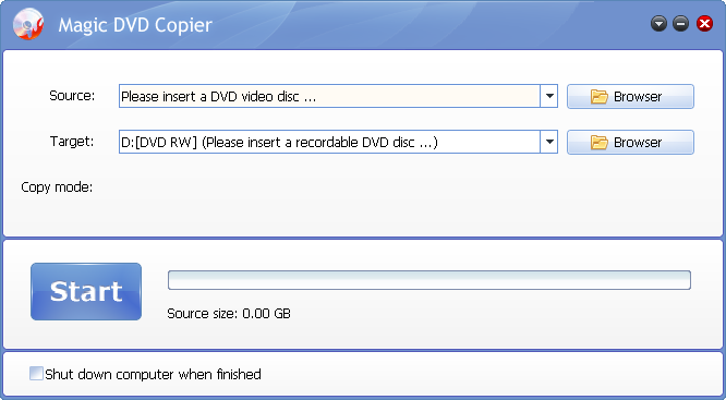 DVD(Magic DVD Copier)ͼ0