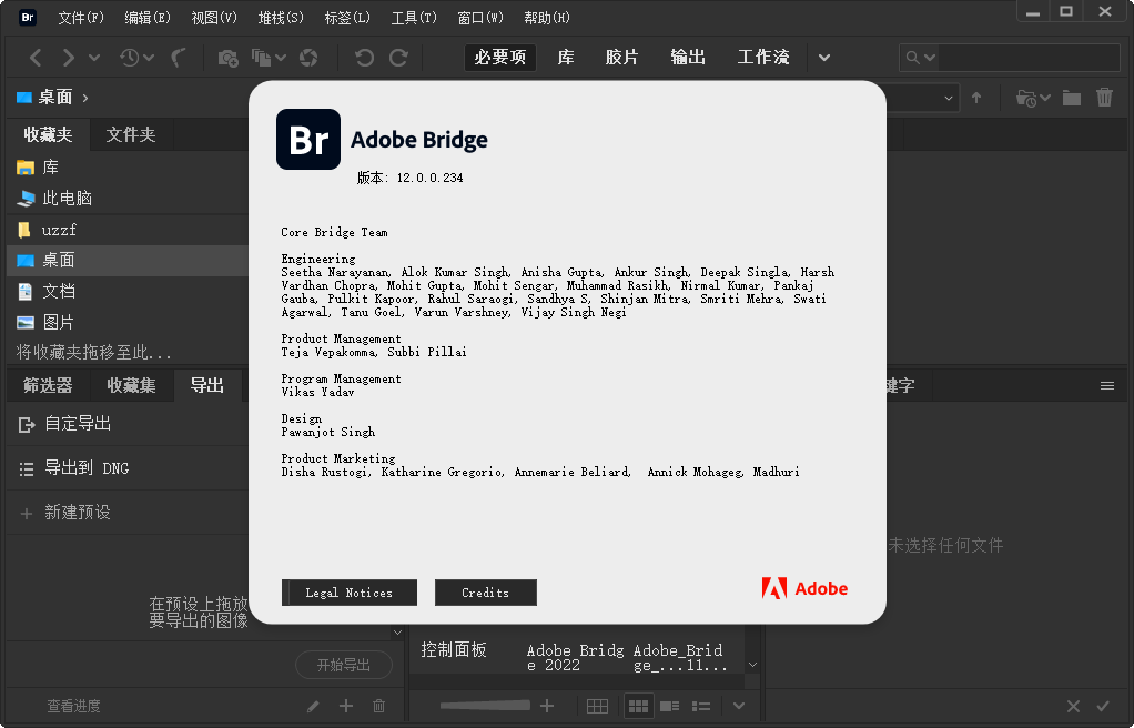 Adobe Bridge 2022中文破解版截图1