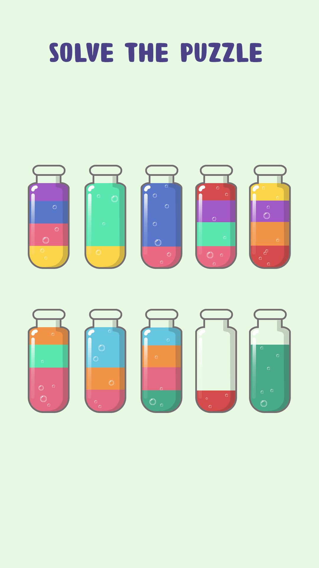 ����ˮ������Ϸ(Water Sort Puzzle)��ͼ
