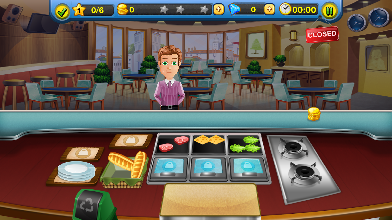 Cooking Scramble: World Super-Star Master Chef and Food Court Fever FREE()ͼ
