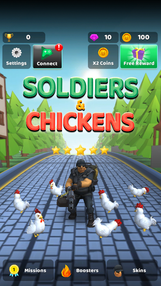 Soldiers & Chickens(ʿСAPP)ͼ