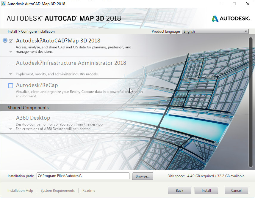AutoCAD Map 3D 2018ٷԭ桾64λ װ̡̳