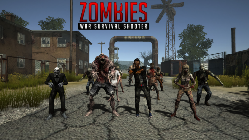 Zombie War Survival Shooter(ʬս3DϷ)ͼ