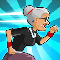 愤怒的老奶奶跑酷原版(Angry Gran Run)2.18.4 最新版