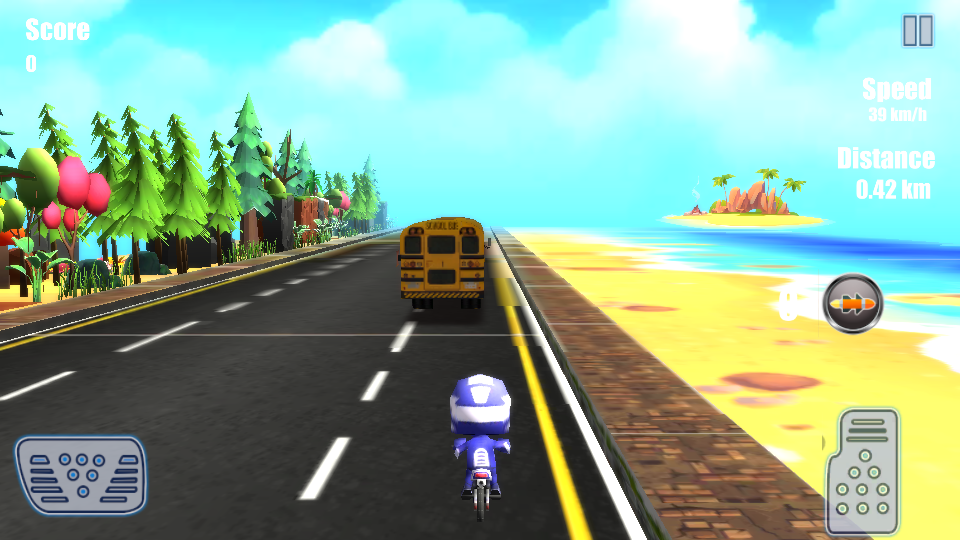 Racing Hero Patrol Rider: Endless Highway Rider(ӢѲ)ͼ