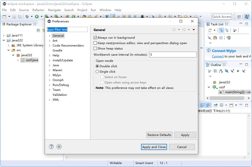 eclipse oxygen汾(Eclipse IDE for Java Developers)ͼ2