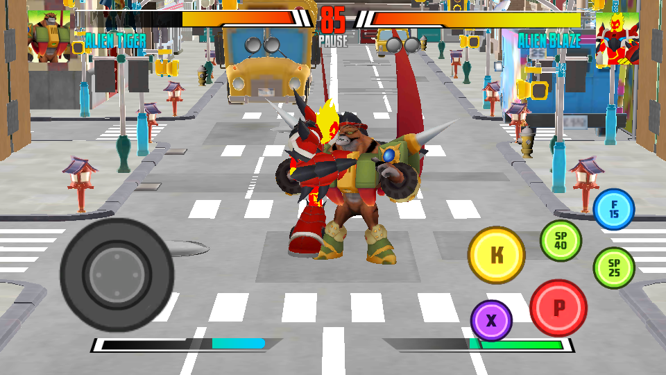 Super Hero Alien Battle Force Ultimate Fight Arena(KO񶷸Α)؈D