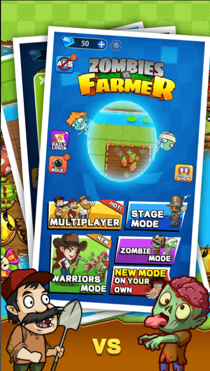 ʬսũϷ(ZombiesVsFarmer)ͼ