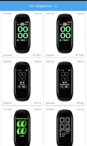 mi band4 watchfacesͼ