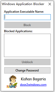 ֹexeļй(Windows Application Blocker )