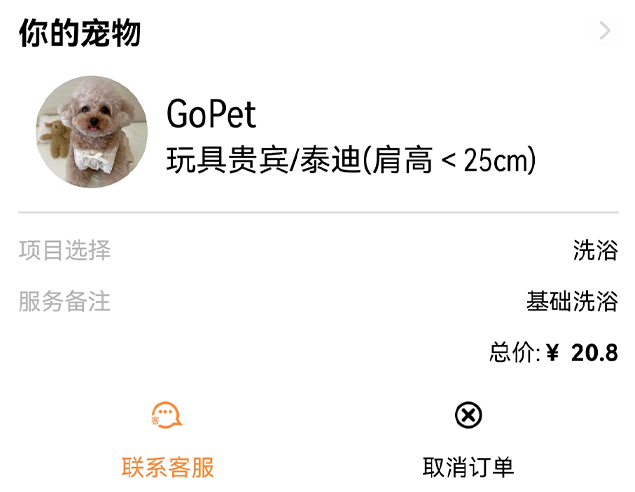GoPet app