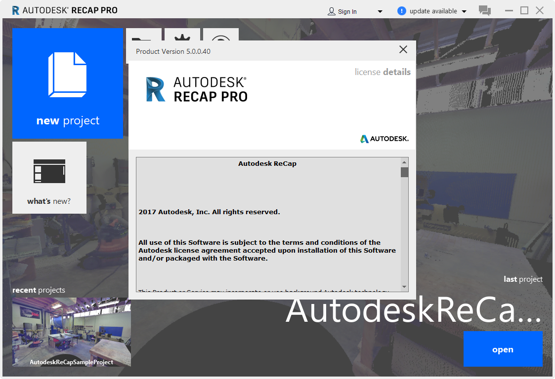 Autodesk ReCap Pro 2019 官方版截图0