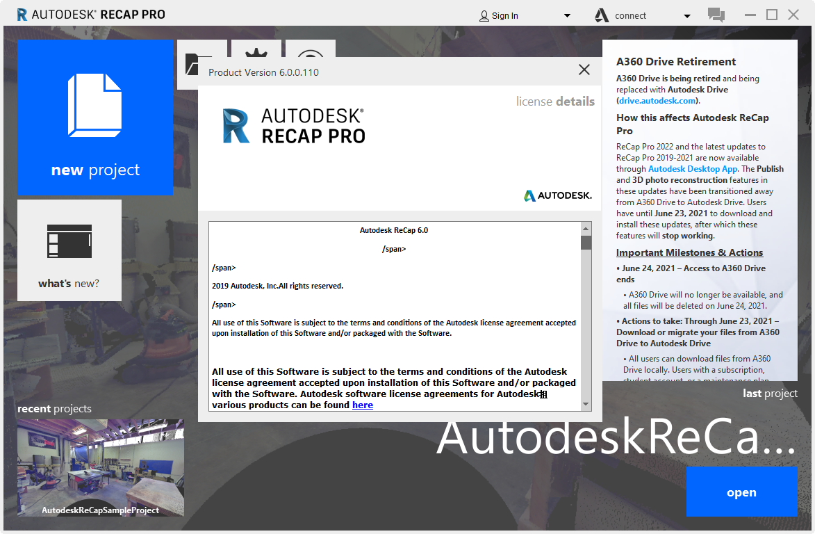 Autodesk ReCap Pro 2020 破解版截�D0