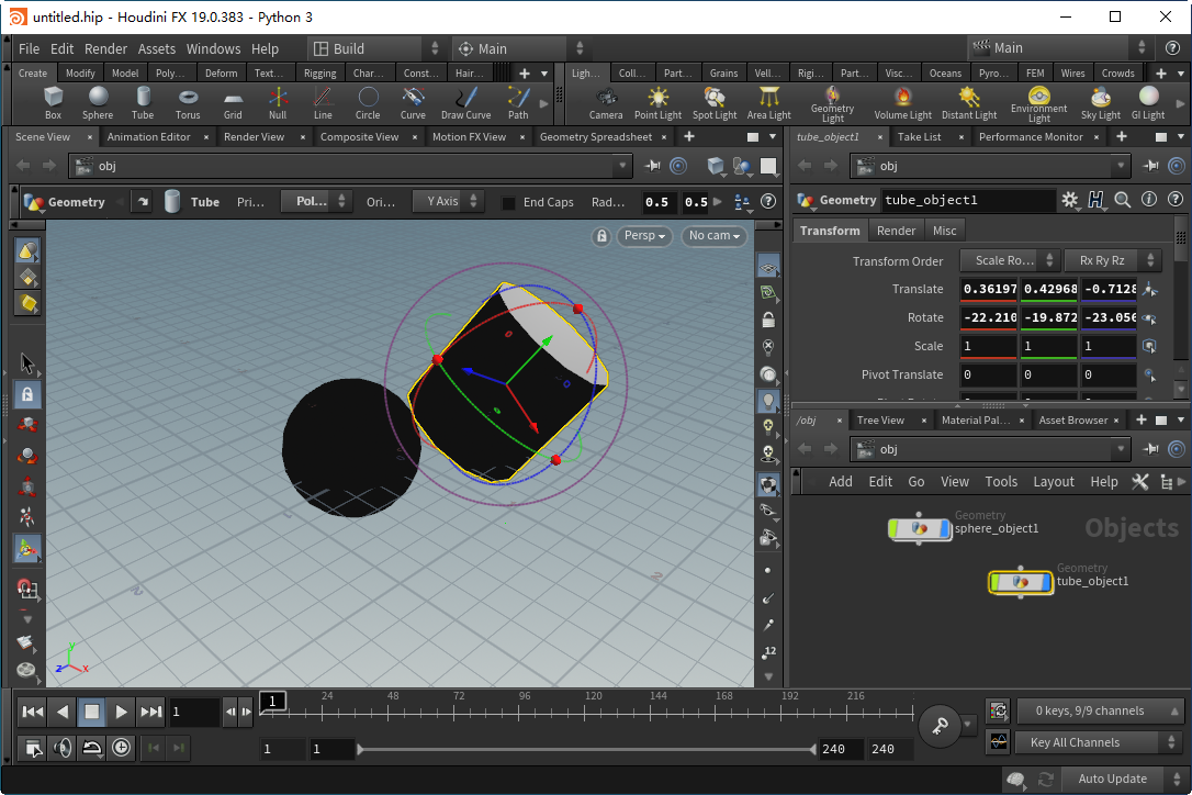 Houdini FX 19 ƽ؈D3