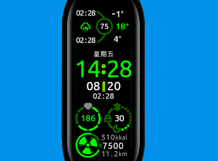 С֭h(hun)6PYԴapp(Mi Band 6 Watchfaces)