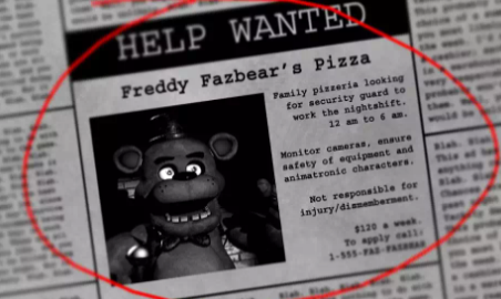 ܵҹmFive Nights at Freddy's