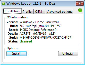 Windows Loader(win7)ͼ0