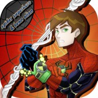 ֩Ӱ֮(spider superhero & ben alien)1.0.1 °